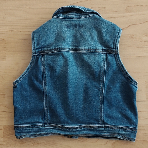 Cat & Jack Jean Vest - Picture 2 of 7
